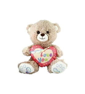 Oyuncak PJH2324 Peluş Kalpli Ayı Love You 30 cm Peluş