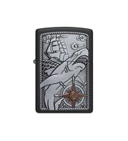 Zippo Çakmak 48120 Shark Ship Emblem