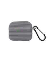 Newface Apple Airpods Pro 3 (3.nesil) Raven Silikon Kılıf - Gri