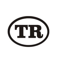Tr Logo Oto Sticker Siyah