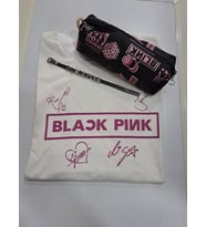 BLACKPİNK UNİSEX T-SHİRT KALEMLİK BİLEKLİK KOMBİN