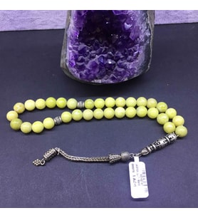 DOĞAL TAŞ JASPER SARI 8MM