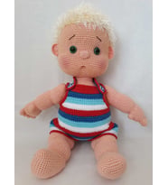 Tombul Bebek Amigurumi Organik Oyuncak