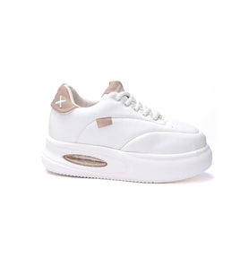 Celira Dvm Ekru Nut Günlük Kadın Sneaker Spor Ayakkabı