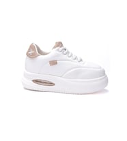 Celira Dvm Ekru Nut Günlük Kadın Sneaker Spor Ayakkabı