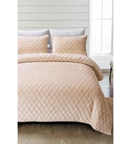 Çift Kişilik Supersoft 3 Parça Yumuşak Elyaf Dolgulu Çeyizlik Bej