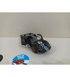 Ford Mustang 1966 Metal Model Oyuncak Araba 13 Cm ( ÖZEL PLAKALI ) (Siyah)