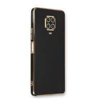 Microsonic Xiaomi Redmi Note 9 Pro Max Kılıf Olive Plated Siyah