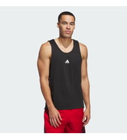adidas JI7568 REV JERSEY Erkek Sporcu Atleti (Siyah)