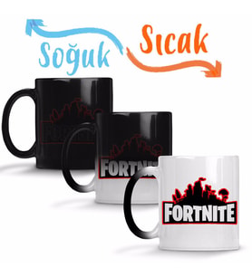 Fortnite 010 Sihirli Kupa Bardak Porselen