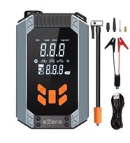 EZERE ST-9632D Taşınabilir Araç Lastik Şişirme Ve Starter Akü Takviye Seti-(57 - 1OL6824-9561