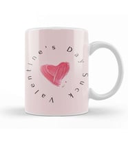 Valentine's Day Suck Kupa Bardak Porselen