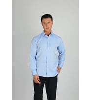 LORENZO MAZZOLİ LM1487 R 563 K.MAVİ ERKEK GÖMLEK (Koyu Mavi)