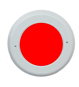 Slim Flat Sıva üstü Led Havuz Aydınlatma Ampülü lamba Kırmızı A-1205 PAR-56 30W 12V IP68