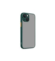 Apple iPhone 13 Mini Uyumlu Kılıf Zore Hux Kapak (Koyu Yeşil)