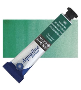 Daler Rowney Aquafine Tüp Suluboya 8 ml 382 VIRIDIAN 