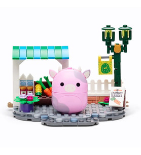 BLDR Squishmallows Oyun Seti - İnek Patty'nin Çiftlik Pazarı CNS0