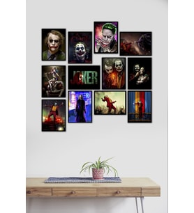 Joker 12 Parça Mdf Tablo