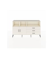Arges Konsol 5 Raflı 3 Çekmeceli 2 Kapaklı 176x30x99 Aytaşı-Aytaşı