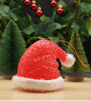 Yılbaşı Işıklı Noel Şapkası Merry Christmas