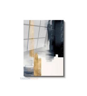 Dikey Cam Tablo Salon Duvar Tablosu Dikey Cam Soyut 0044 2 Yeni Ev Hediyesi Ofis Tablosu