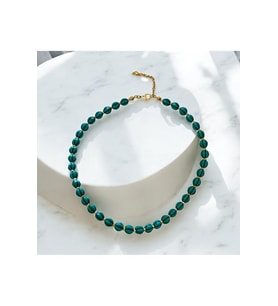 Firuze Kolye, Boncuk Taşlı Kolye, Choker Kolye