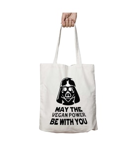 Star Wars Vegan iki Taraf Kalıcı Yıkanabilir Okul Plaj Omuz Bez Çanta