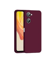 Coverzone Vivo Y18 ?le Uyumlu K?l?f Z-Mara Lansman Vieri Tam Koruma Arka Kapak Kamera Koruma �?k?nt?l? P�r�zs�z Y�zey Koyu Mor