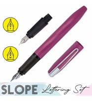 Online 26096 Lettering-Set Slope Fuchsia D.K. M- F