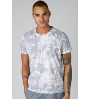 Maraton Regular Erkek Bisiklet Yaka Beyaz T-shirt