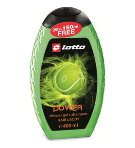 Lotto Power Erkek Shower Gel , Shampoo 400 ml