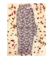 Cepsiz Viskon Yazlık Kadın Pijama Altı (Gri)