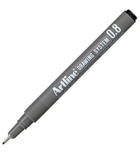 ARTLINE 238 DRAWİNG SYSTEM ÇİZİM KALEMİ 0.8mm SİYAH