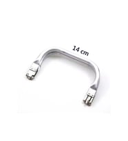 Gizli Metal Çanta Bursu - 14 cm - Metal Çanta Aparatı Çanta Aksesuarı