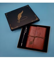 Deri Defter ve Tükenmez Kalem