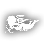 Eros Sticker 17x17 Cm Beyaz