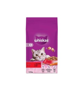 Whiskas Sığır Etli Yetişkin Kedi Kuru Maması 3,8 Kg