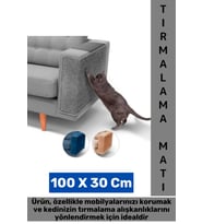 Dayanıklı Hızlı Kuruyan Mobilya Koruyucu Yapıştırılabilir Evcil Hayvan Kedi Tırmalama Matı 100X30 Cm