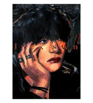 Taehyung Siyah Kuğu Baskı Tablo Ahşap Poster Dekoratif Kod1671
