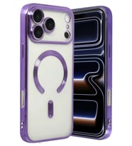 iPhone 17 Pro Kross Magneticsafe Kapak - Mor