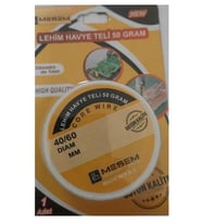 Meşem Havya Lehim Teli 50 gr / 1mm