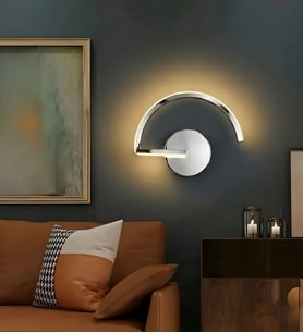Argus Yarım Daire Led Duvar Aplik 3253-W13-2F-ZZ (Krom)