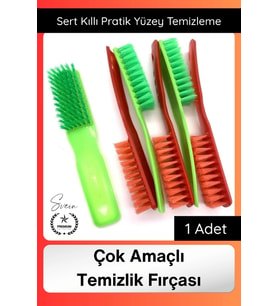 #Fırça Çok Amaçlı Temizlik Fırçası Sert Kıllı Yeşil Kırmızı Pratik Yüzey Temizleme Mutfak Banyo İçin