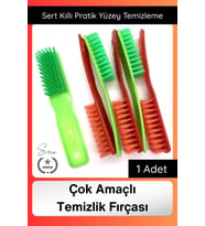 #Fırça Çok Amaçlı Temizlik Fırçası Sert Kıllı Yeşil Kırmızı Pratik Yüzey Temizleme Mutfak Banyo İçin
