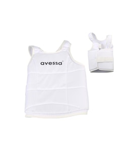Avessa Kgk-300 Karate Vucüt Koruyucu M Beden (Beyaz)