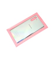 Tkgz Samsung Galaxy NOTE 10 Arka Pil Batarya Kapağı (CAM) GRİ