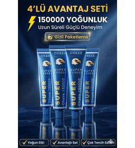 Viga Super 150000 Yoğun Formül Erkek Krem 4'lü Ekonomik Paket - Gizli Paketleme