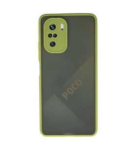 Xiaomi Poco F3 Kılıf Montreal Silikon Kapak - Açık Yeşil