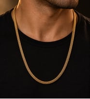 Paslanmaz Çelik Örgü Model Kolye
