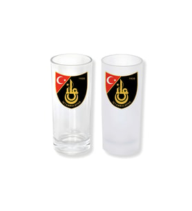 Ghostbastır Design İstanbulspor Buzlu / Buzsuz Seçenekli Rakı Bardağı – 1 Adet Şık Sunum Bardağı 0117